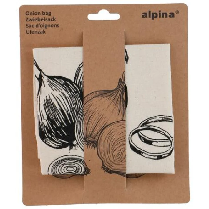 Alpina stoffen bewaarzak met touw voor onderweg