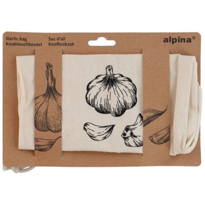 Alpina stoffen bewaarzak met touw voor onderweg