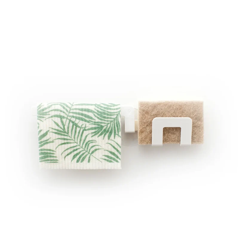 Vaatdoek en sponshouder 2-in-1 met zuignap Do-Dish- Bosign