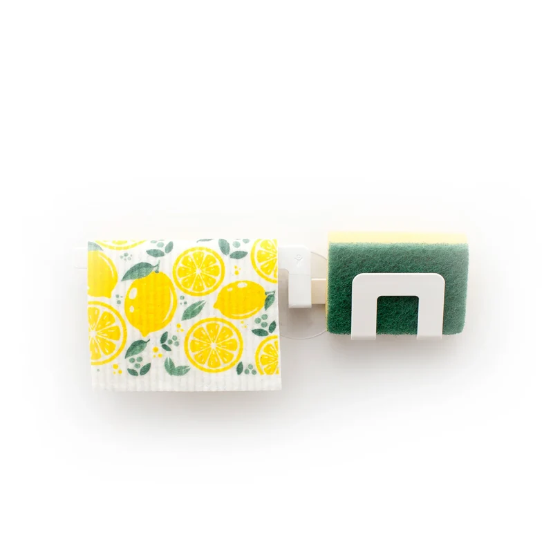 Vaatdoek en sponshouder 2-in-1 met zuignap Do-Dish- Bosign
