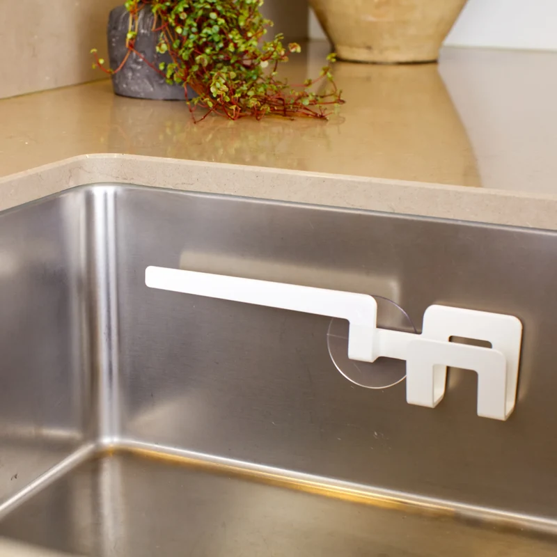 Vaatdoek en sponshouder 2-in-1 met zuignap Do-Dish- Bosign