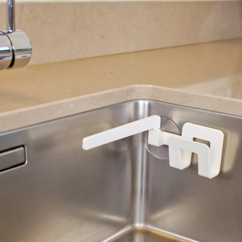 Vaatdoek en sponshouder 2-in-1 met zuignap Do-Dish- Bosign