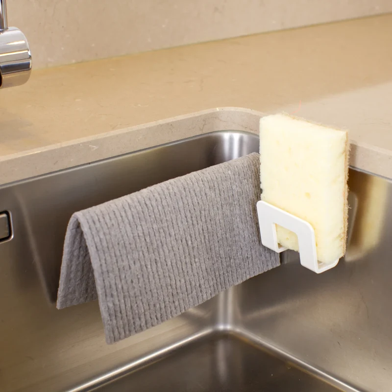 Vaatdoek en sponshouder 2-in-1 met zuignap Do-Dish- Bosign
