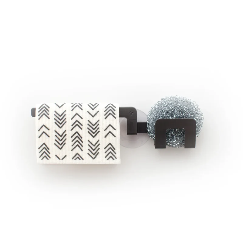 Vaatdoek en sponshouder 2-in-1 met zuignap Do-Dish- Bosign