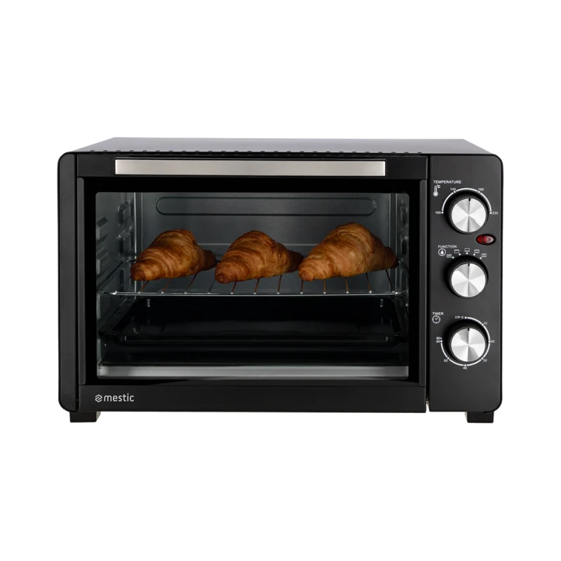Mestic heteluchtoven MHO-130 30L - zwart - diverse warmtestanden