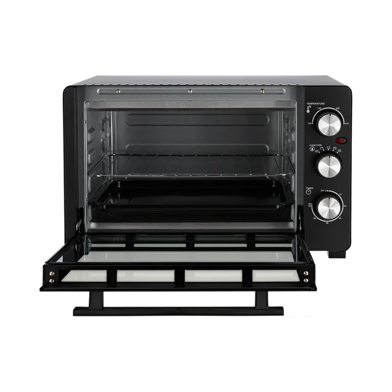 Mestic heteluchtoven MHO-130 30L - zwart - diverse warmtestanden