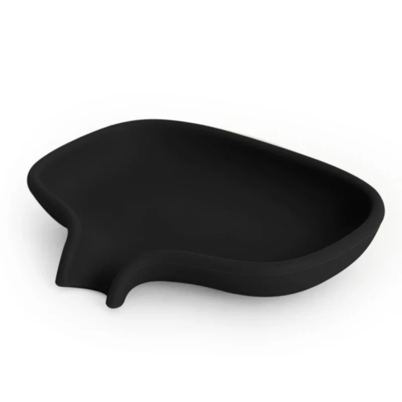Zeepschoteltje uit siliconen - anti-slip met afdruip gootje - Flow™ - Bosign