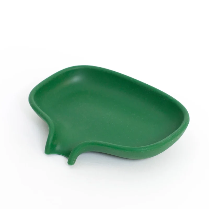 Zeepschoteltje uit siliconen - anti-slip met afdruip gootje - Flow™ - Bosign