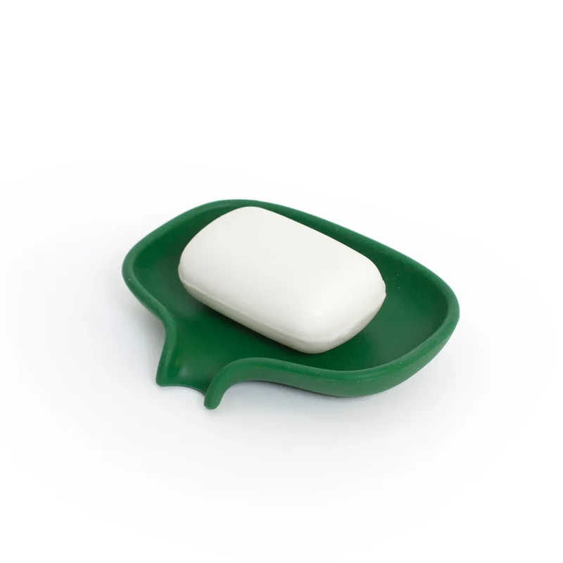 Zeepschoteltje uit siliconen - anti-slip met afdruip gootje - Flow™ - Bosign