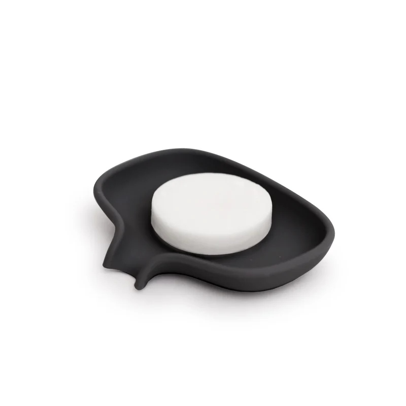 Zeepschoteltje uit siliconen - anti-slip met afdruip gootje - Flow™ - Bosign