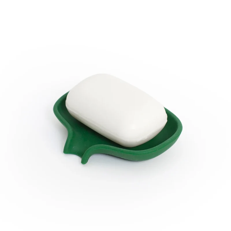 Zeepschoteltje uit siliconen - anti-slip met afdruip gootje - Flow™ - Bosign