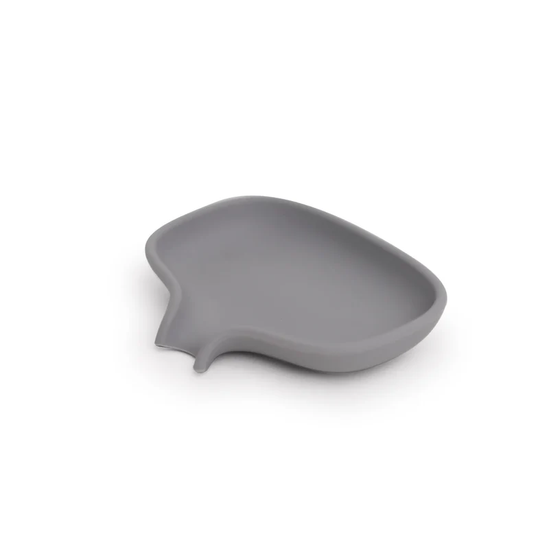 Zeepschoteltje uit siliconen - anti-slip met afdruip gootje - Flow™ - Bosign