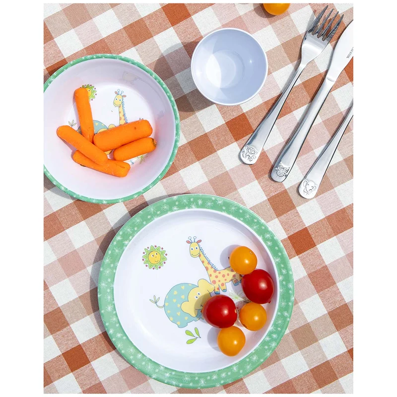 Gimex - Servies Kids Line Wildlife 3-Delig