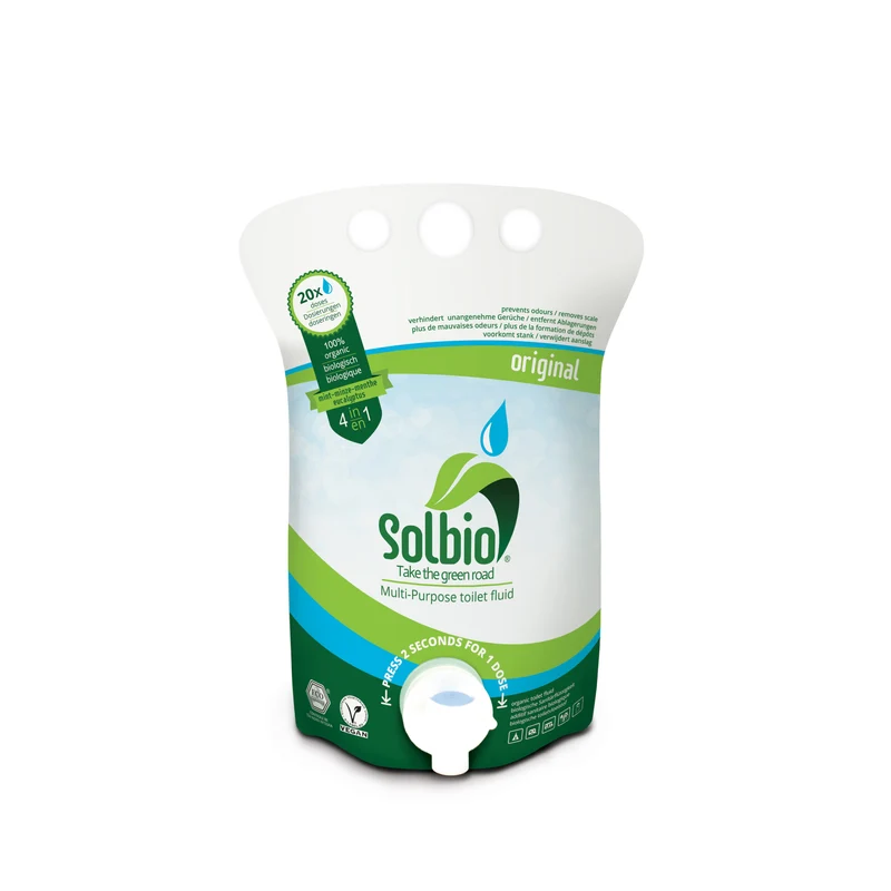 Solbio toiletvloeistof 0 8 of 1 6 L - Solbio