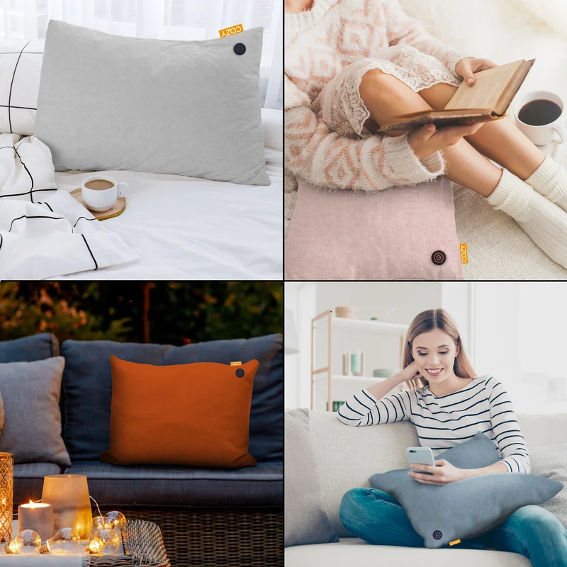 Verwarmingskussen Cozy met ingebouwde powerbank - Bodi-Tek