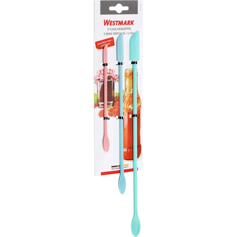 Set van handige silicone mini-spatels/lepels in 3 formaten Slim - Westmark