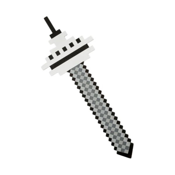Space Needle Pixel Foam Sword