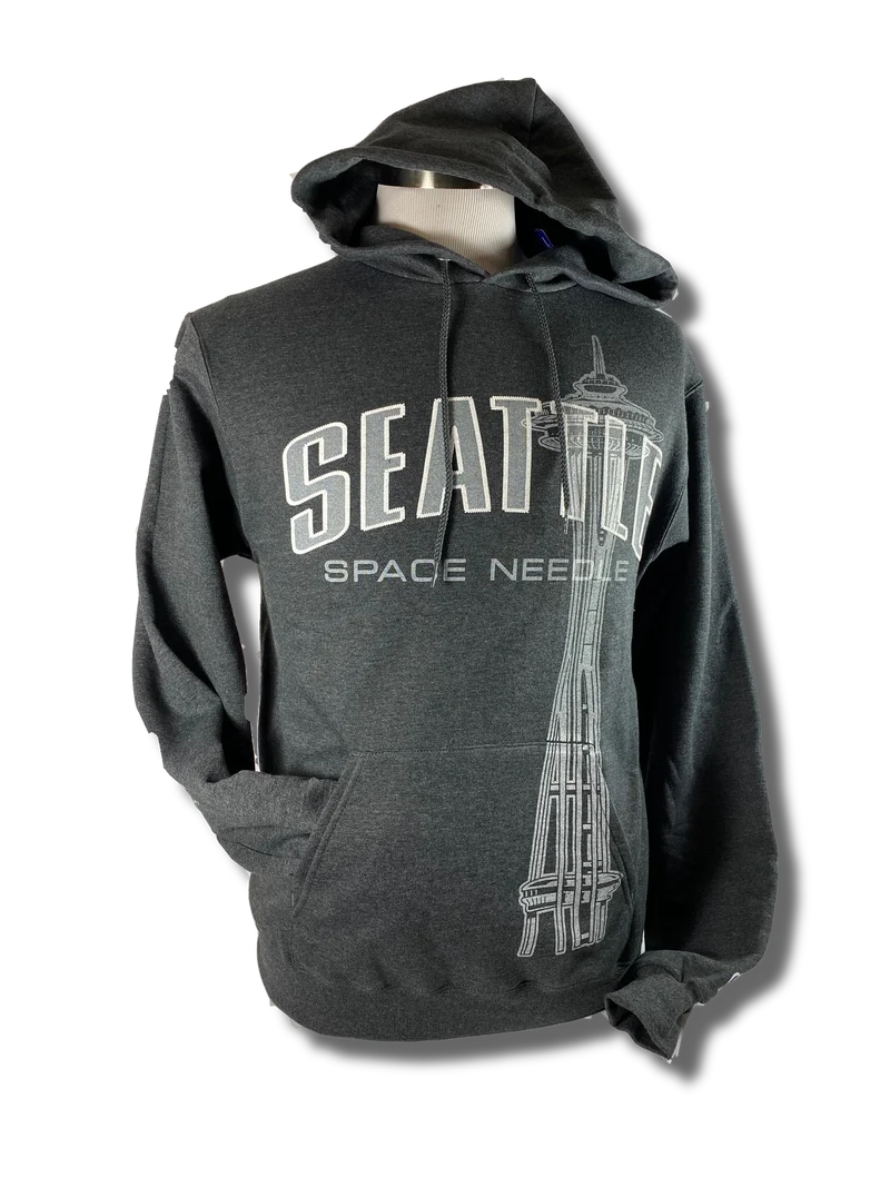 Space Needle Vertical Hoodie