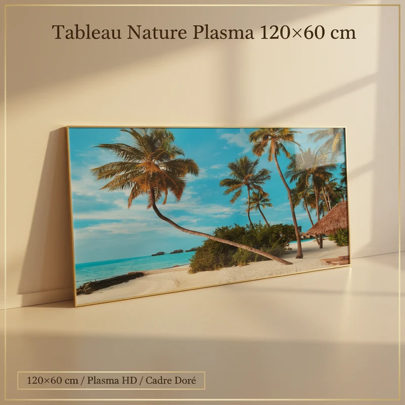 لوحة بلازما طبيعية – 120×60 سم
