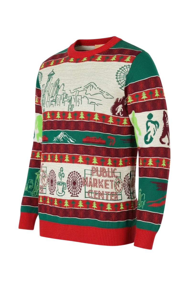Seattle Ugly Holiday Sweater