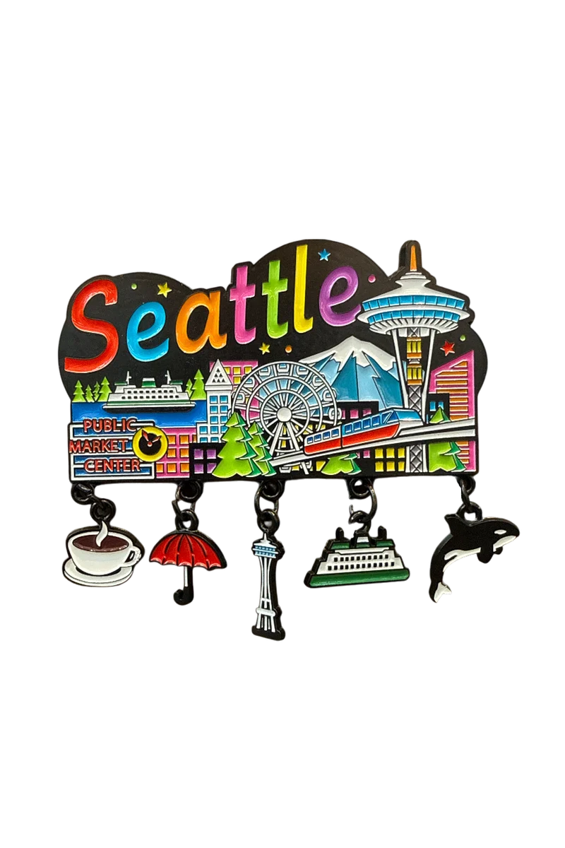 Seattle Charm Dangle Magnet