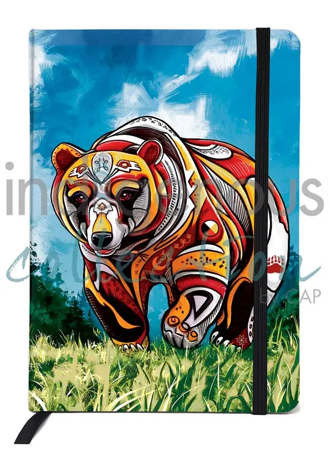 Spirit Bear Journal - artwork by Indigenous Artist, Stephanie White