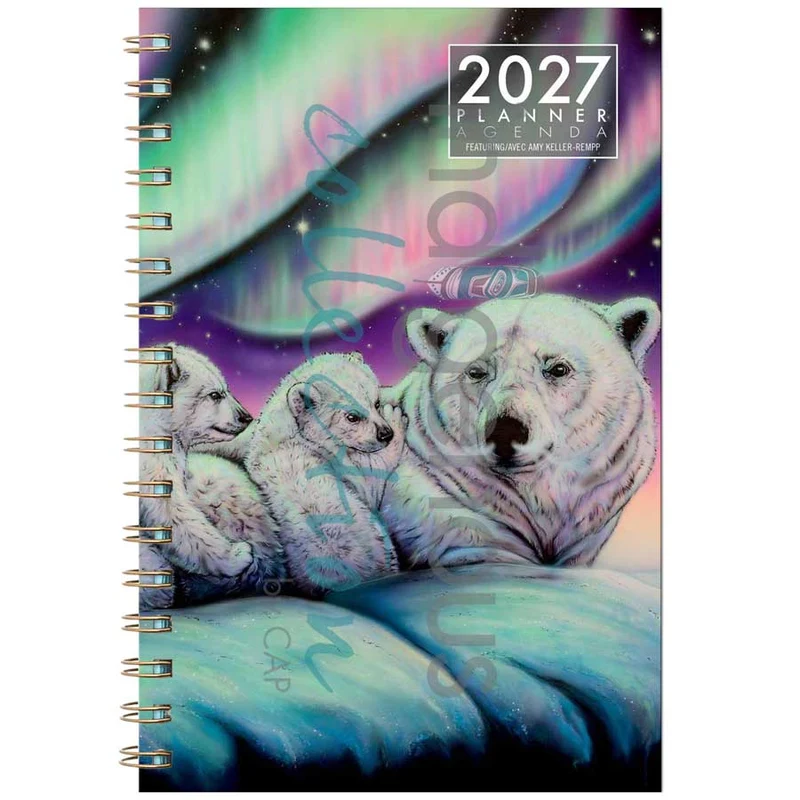 2027 Weekly Planner artwork by Amy Keller-Rempp