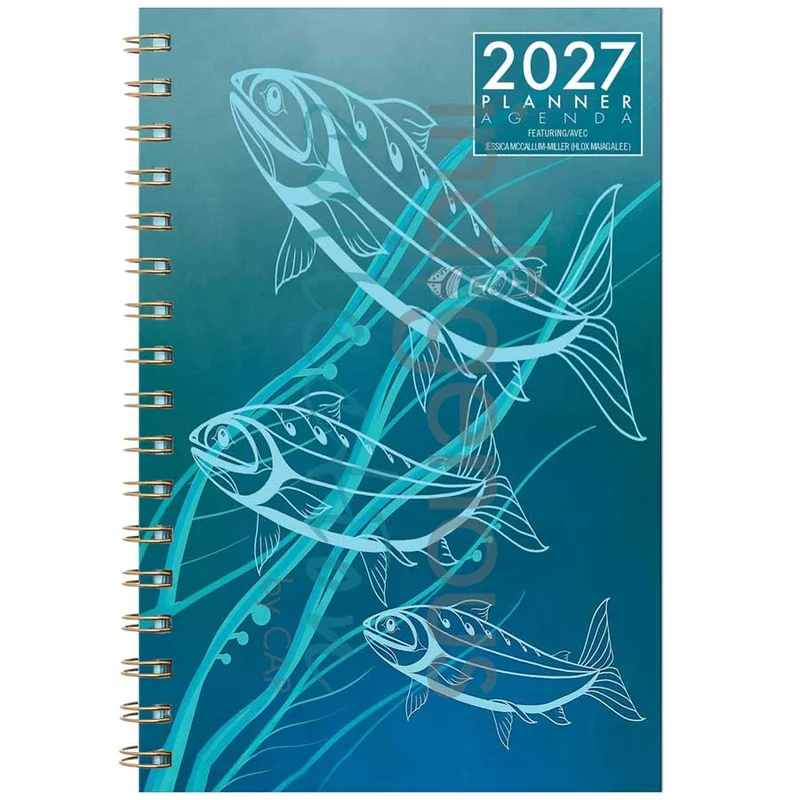 2027 Weekly Planner artwork by Jessica McCallum-Miller