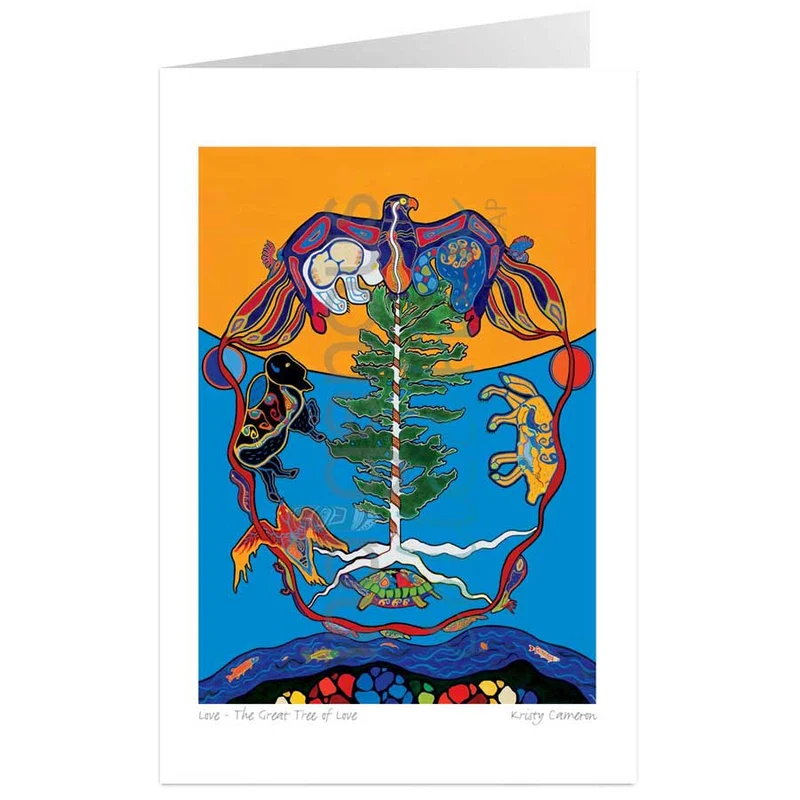 "Love - The Great Tree" Wall Art by Native artist Kristy Cameron