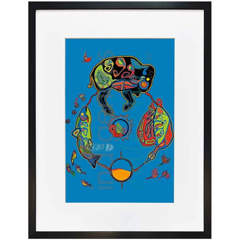 "Respect" Wall Art by Native artist Kristy Cameron