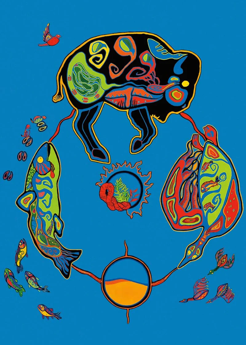 "Respect" Wall Art by Native artist Kristy Cameron