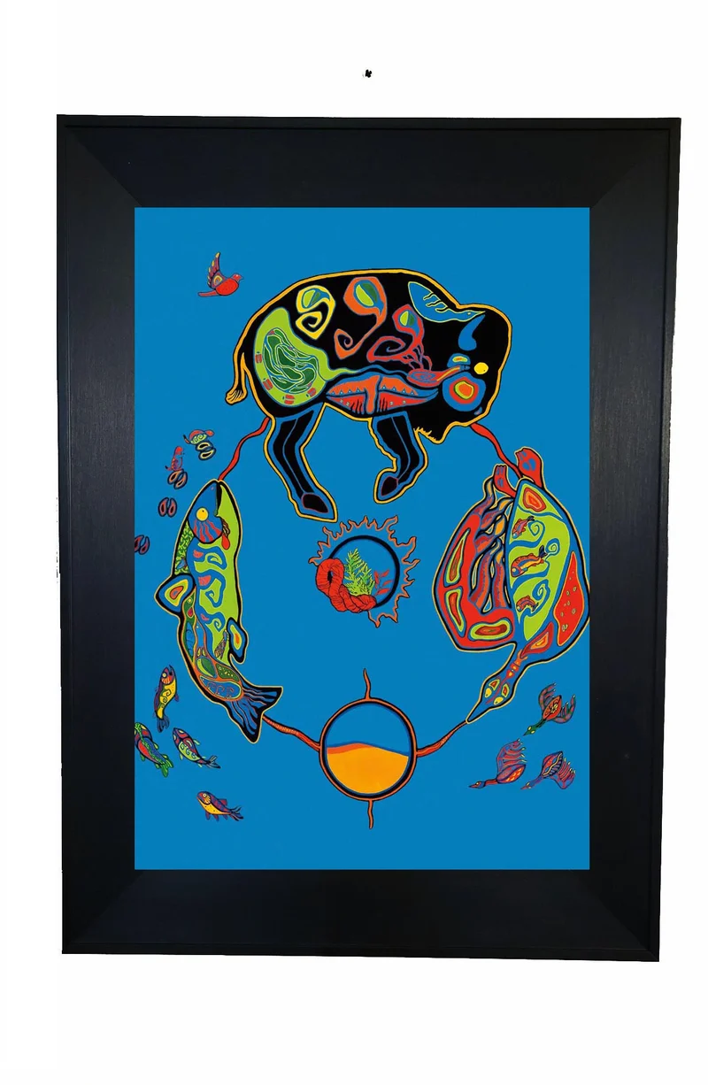 "Respect" Wall Art by Native artist Kristy Cameron