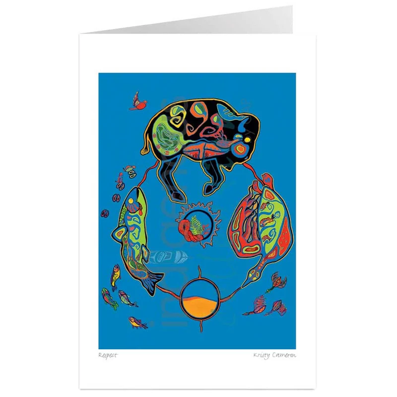 "Respect" Wall Art by Native artist Kristy Cameron