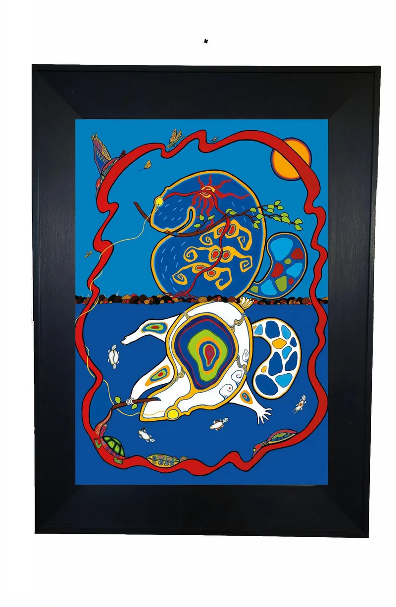 "Wisdom" Wall Art by Native artist Kristy Cameron
