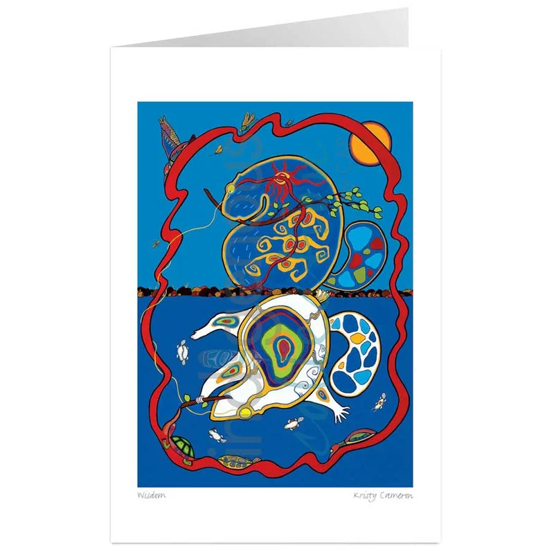 "Wisdom" Wall Art by Native artist Kristy Cameron