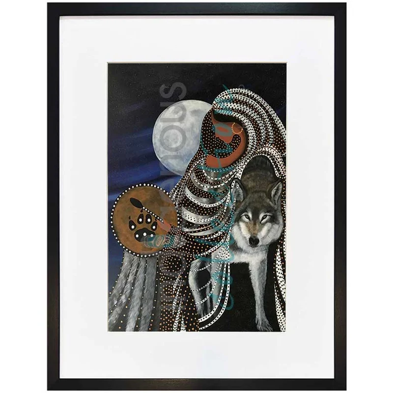 "Shape Shifter" Wall Art by Cree artist Betty Albert