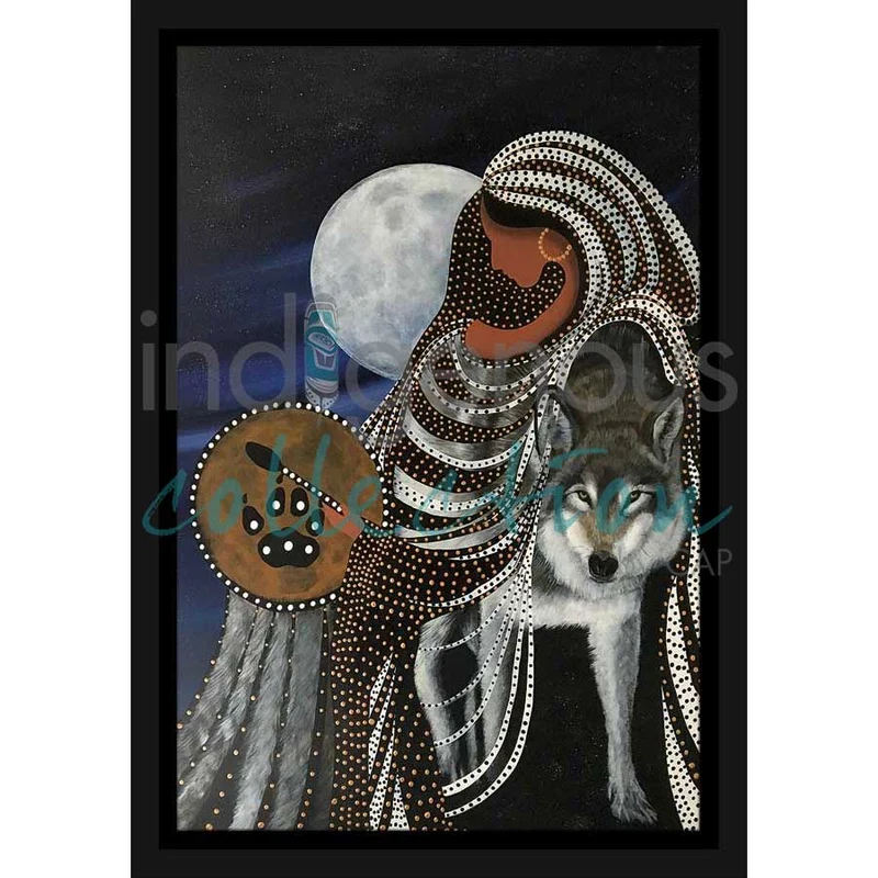 "Shape Shifter" Wall Art by Cree artist Betty Albert