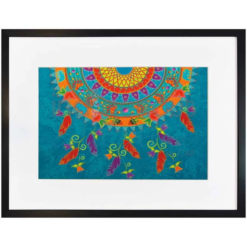 High Spirits Wall Art by Indigenous artist, Tracey Metallic