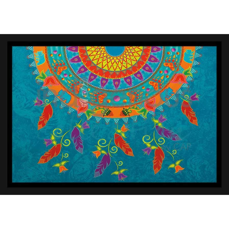 High Spirits Wall Art by Indigenous artist, Tracey Metallic