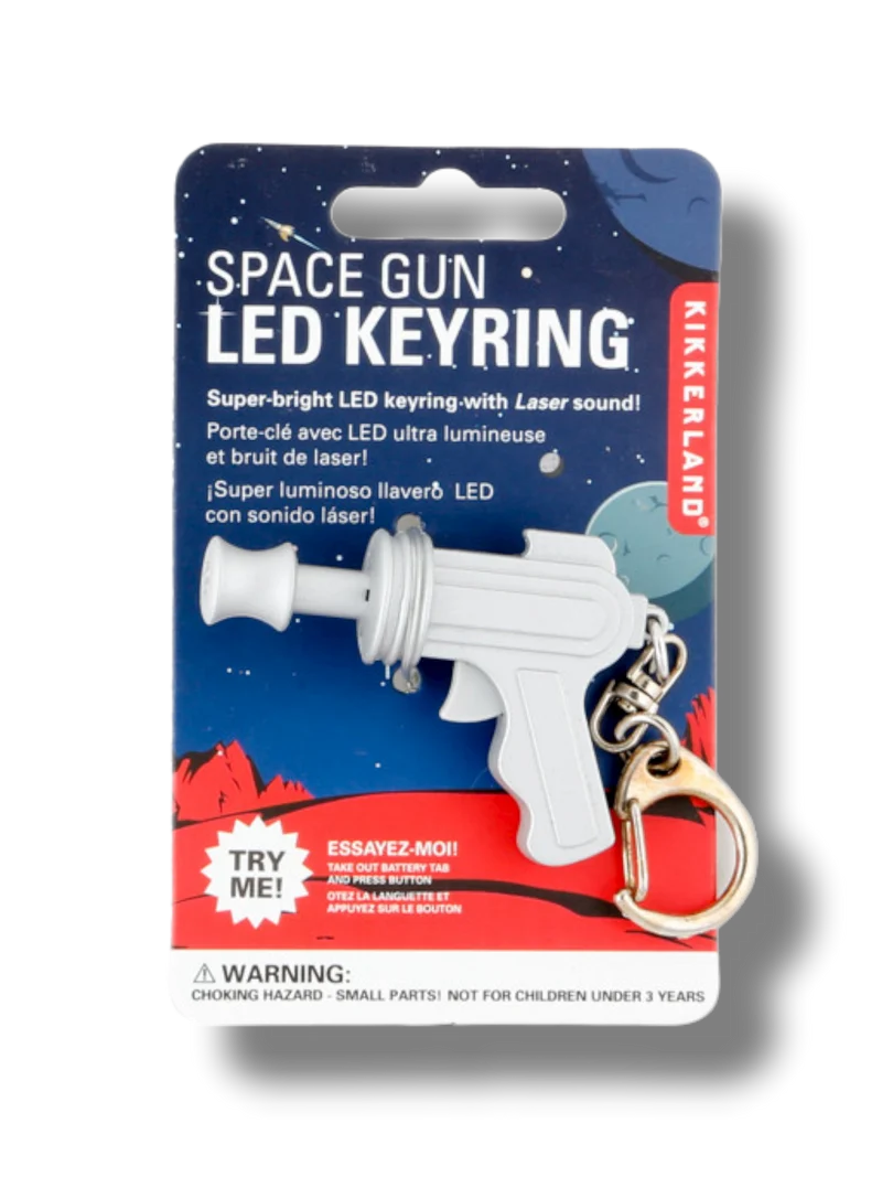 Space Gun Key Chain
