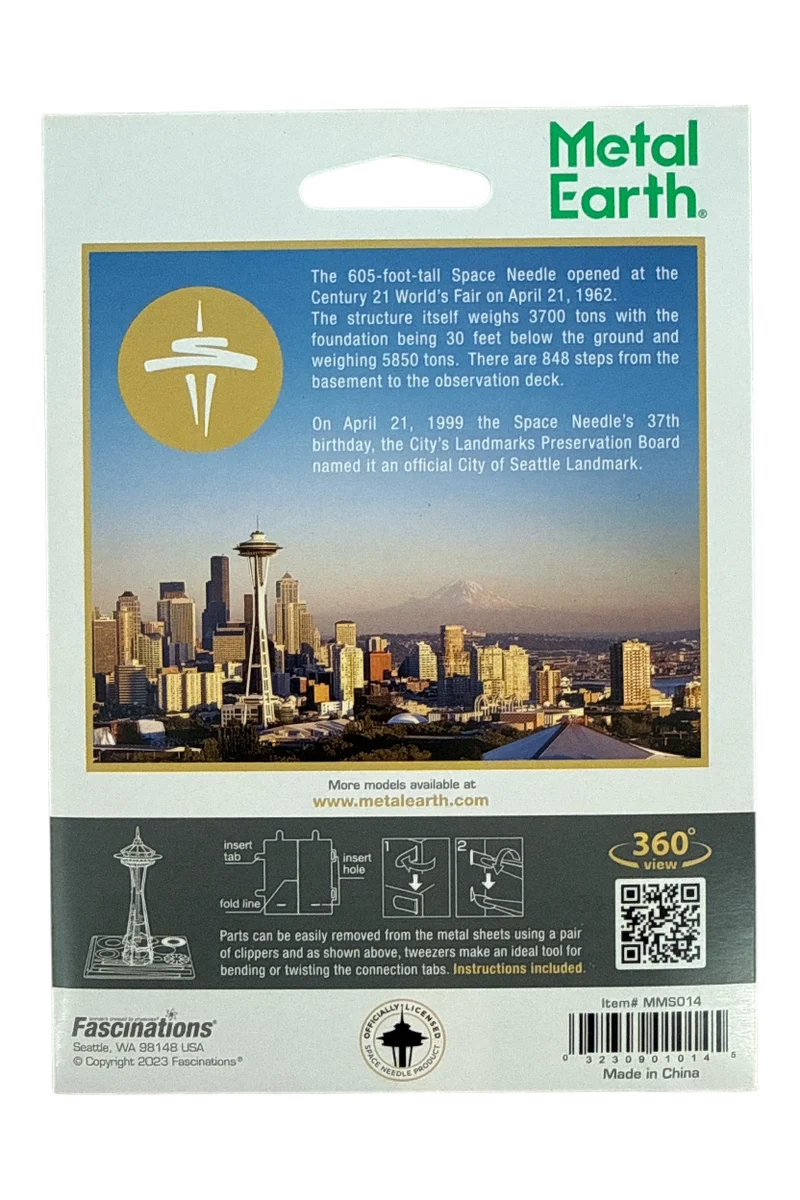 Metal Earth Space Needle Model