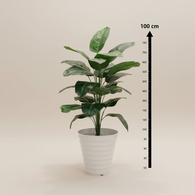 شجرة مونتاج اصطناعية 24 تيج – 100 سم