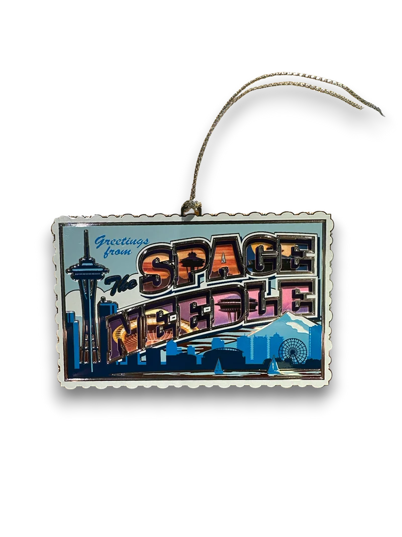 Postcard Metal Ornament