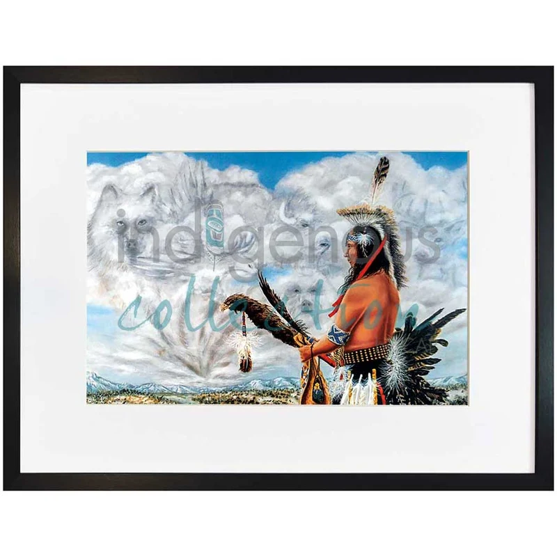 Seeker of Wisdom Wall Art by Indigenous artist, John Balloue