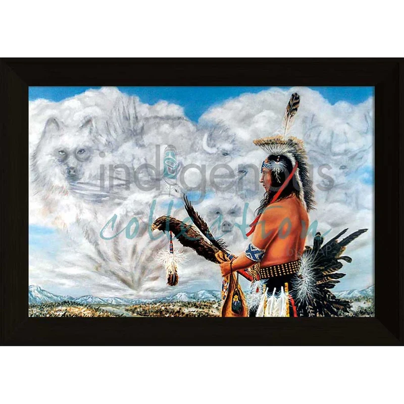 Seeker of Wisdom Wall Art by Indigenous artist, John Balloue