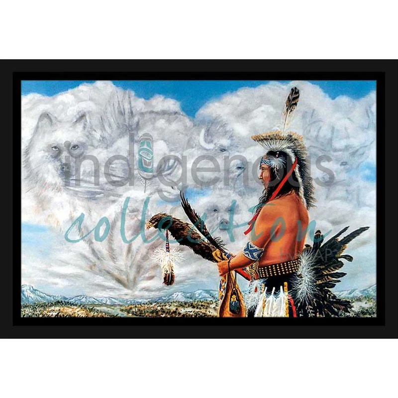 Seeker of Wisdom Wall Art by Indigenous artist, John Balloue