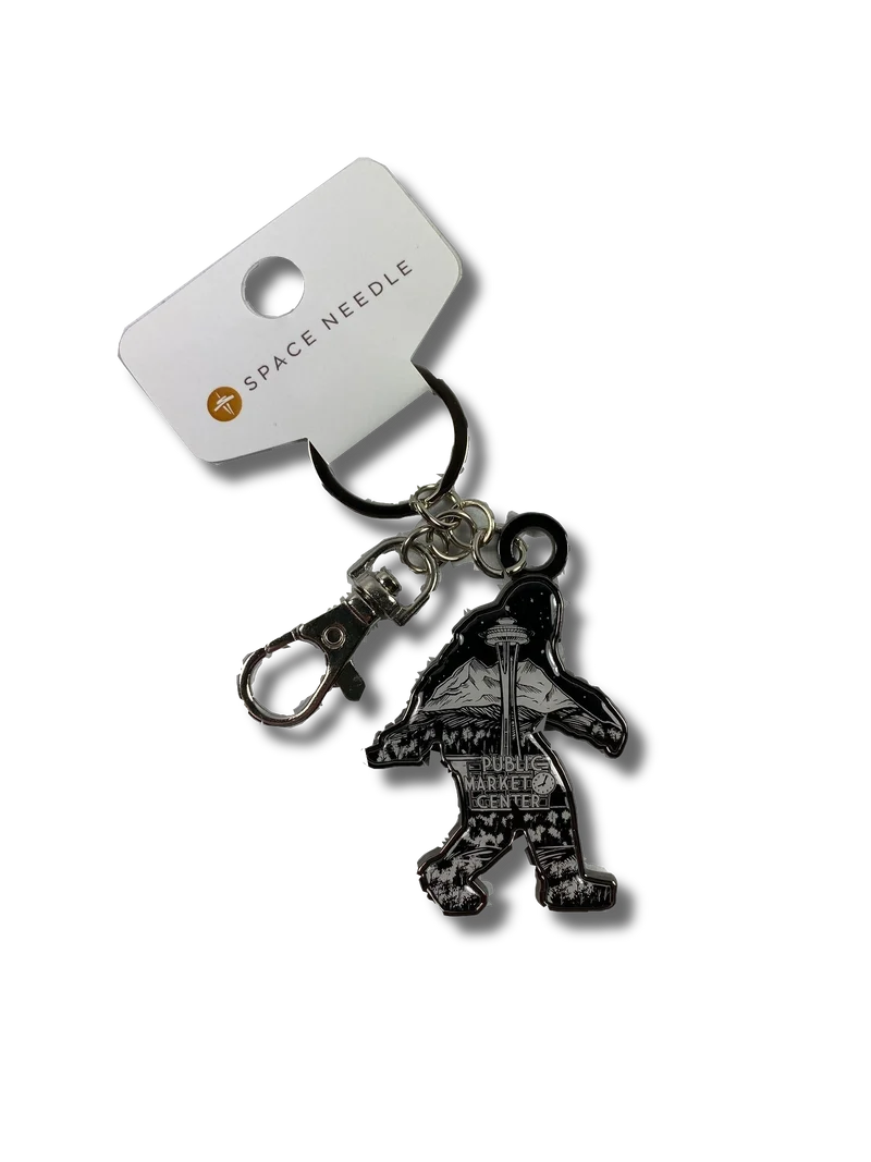 Bigfoot Keychain