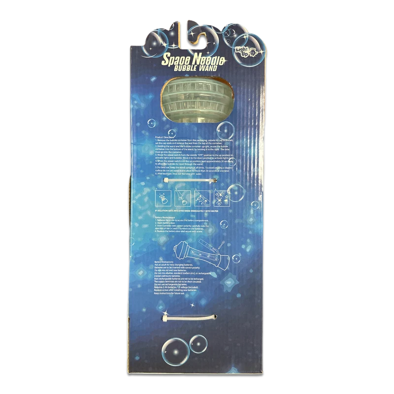 Space Needle Bubble Wand