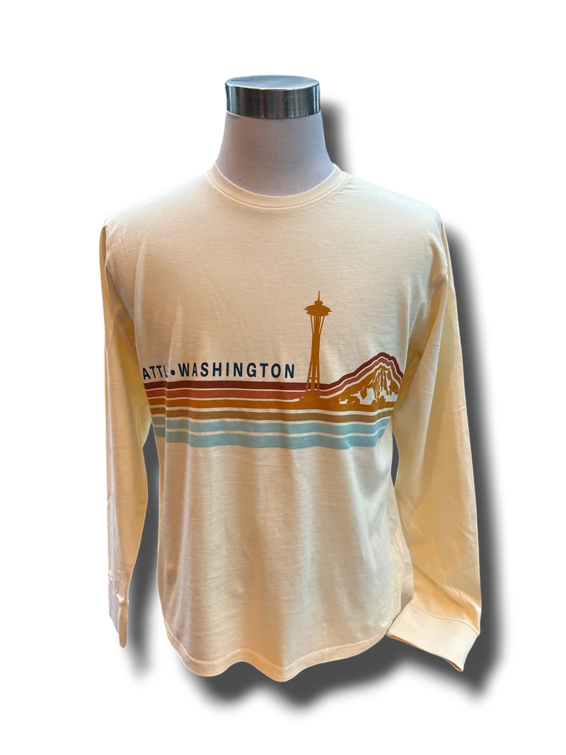 Mt. Rainer Striped Tee