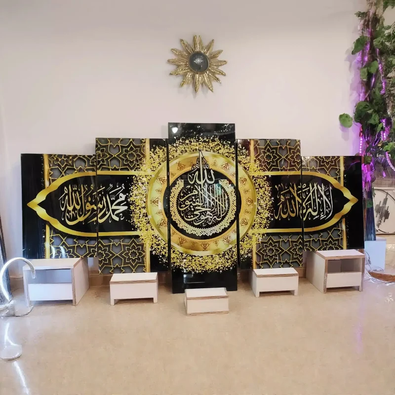 لوحة إسلامية – فن إسلامي راقٍ – زجاج فاخر (2)